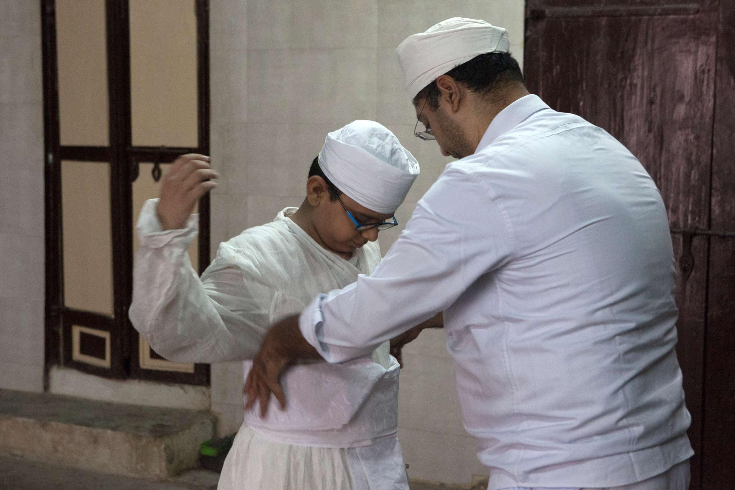 In memory of Greater Iran: The Zoroastrians of Navsari - Priesthood in Zoroastrianism is hereditary. Mobed Ayush...