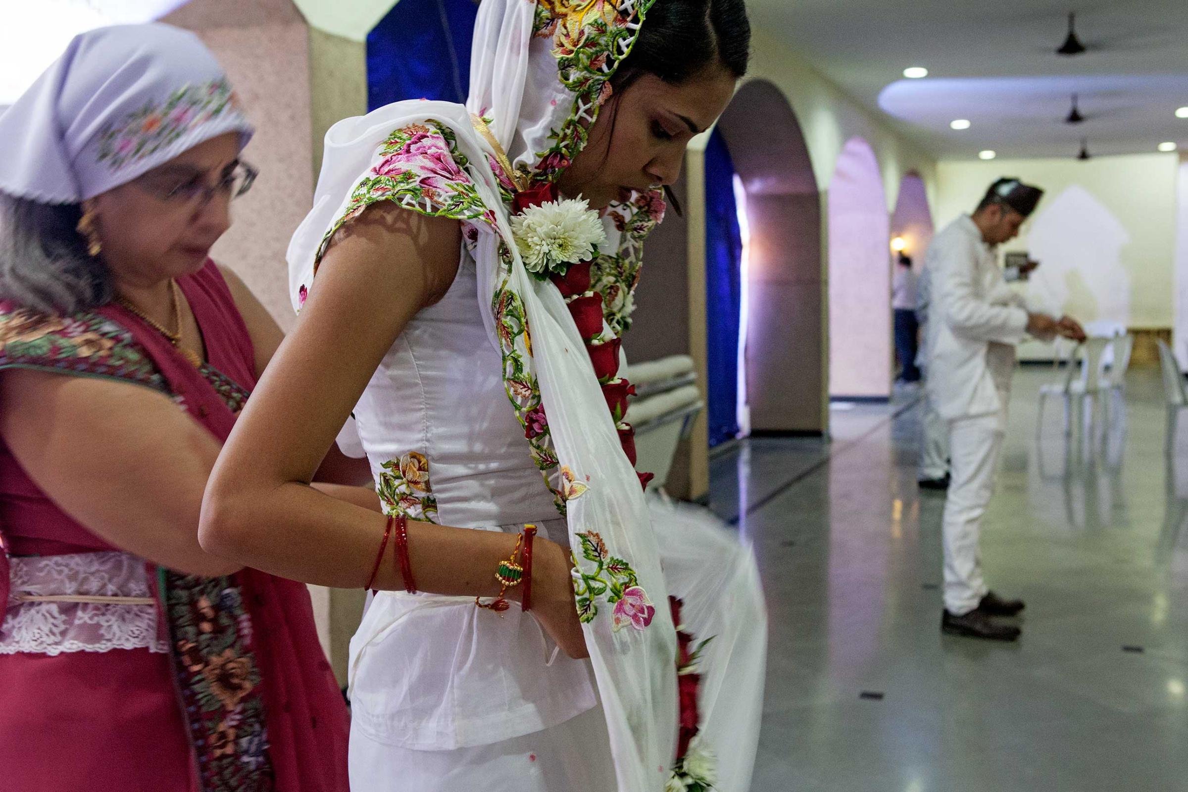 In memory of Greater Iran: The Zoroastrians of Navsari - Parsi wedding usually takes place either at a baug...