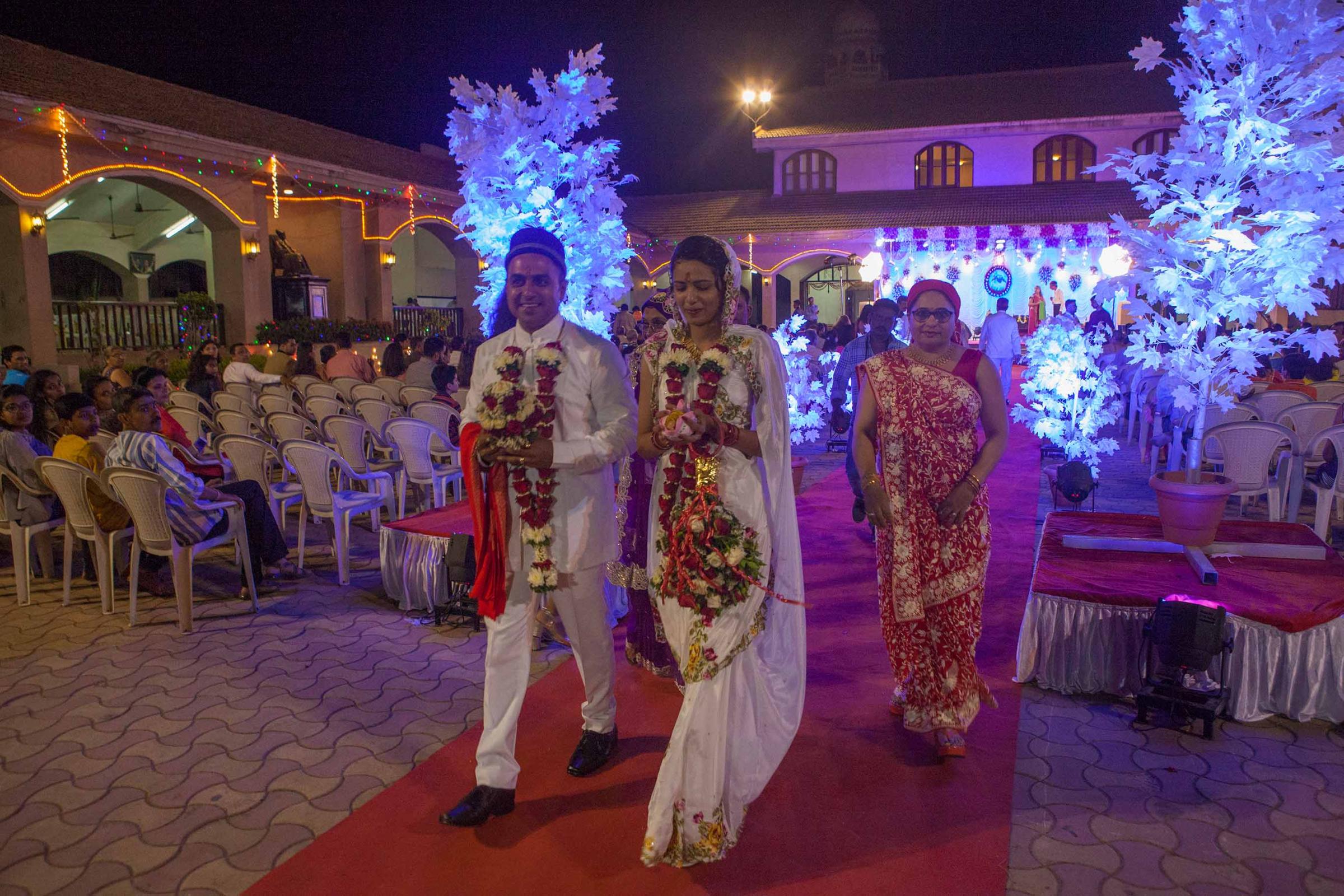 In memory of Greater Iran: The Zoroastrians of Navsari - Jamshed Baug, the venue of Hormaz Behram Mirza (left) and...