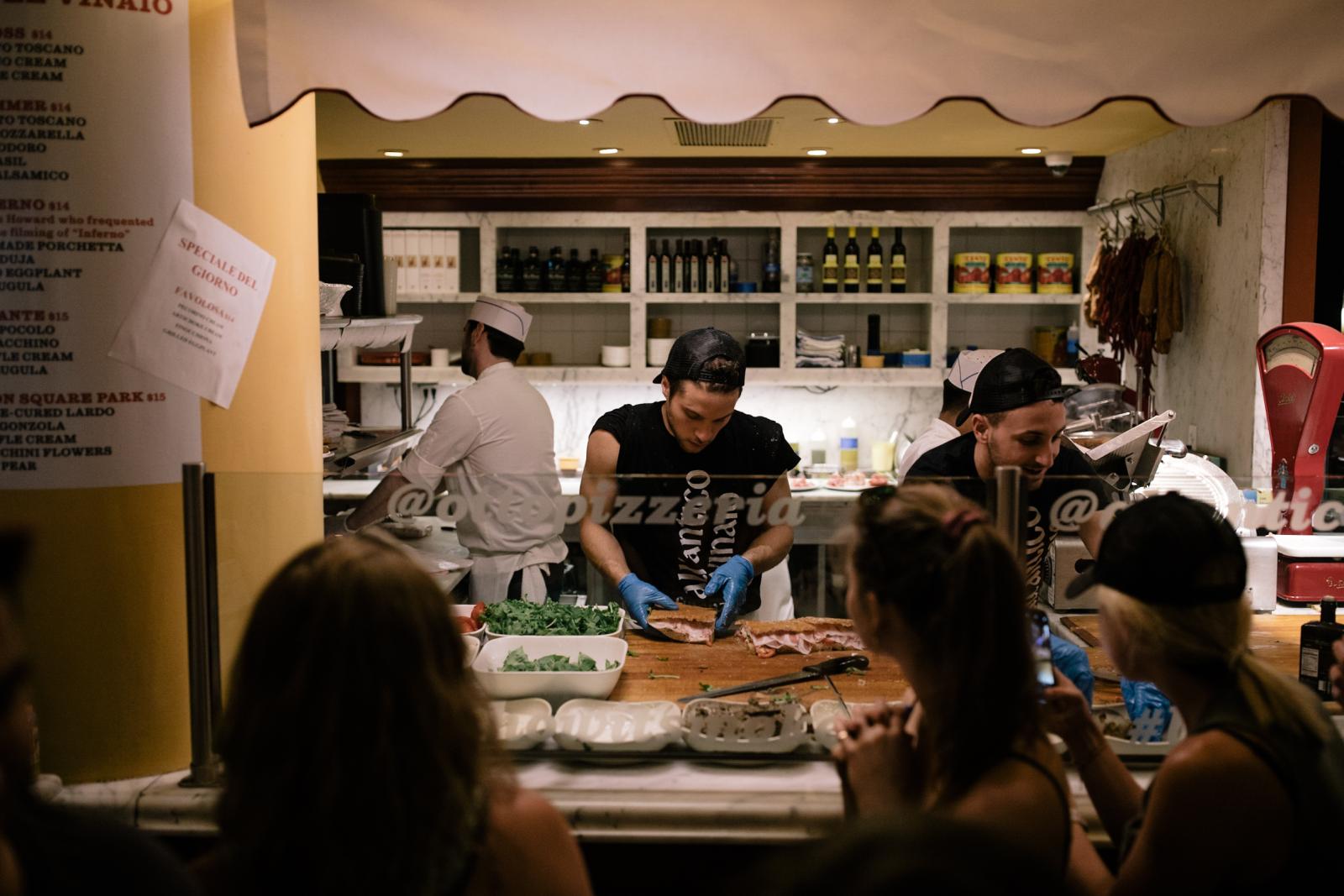 Image from FOOD - Patrons cram into OTTO Enoteca e Pizzeria by the dozens...