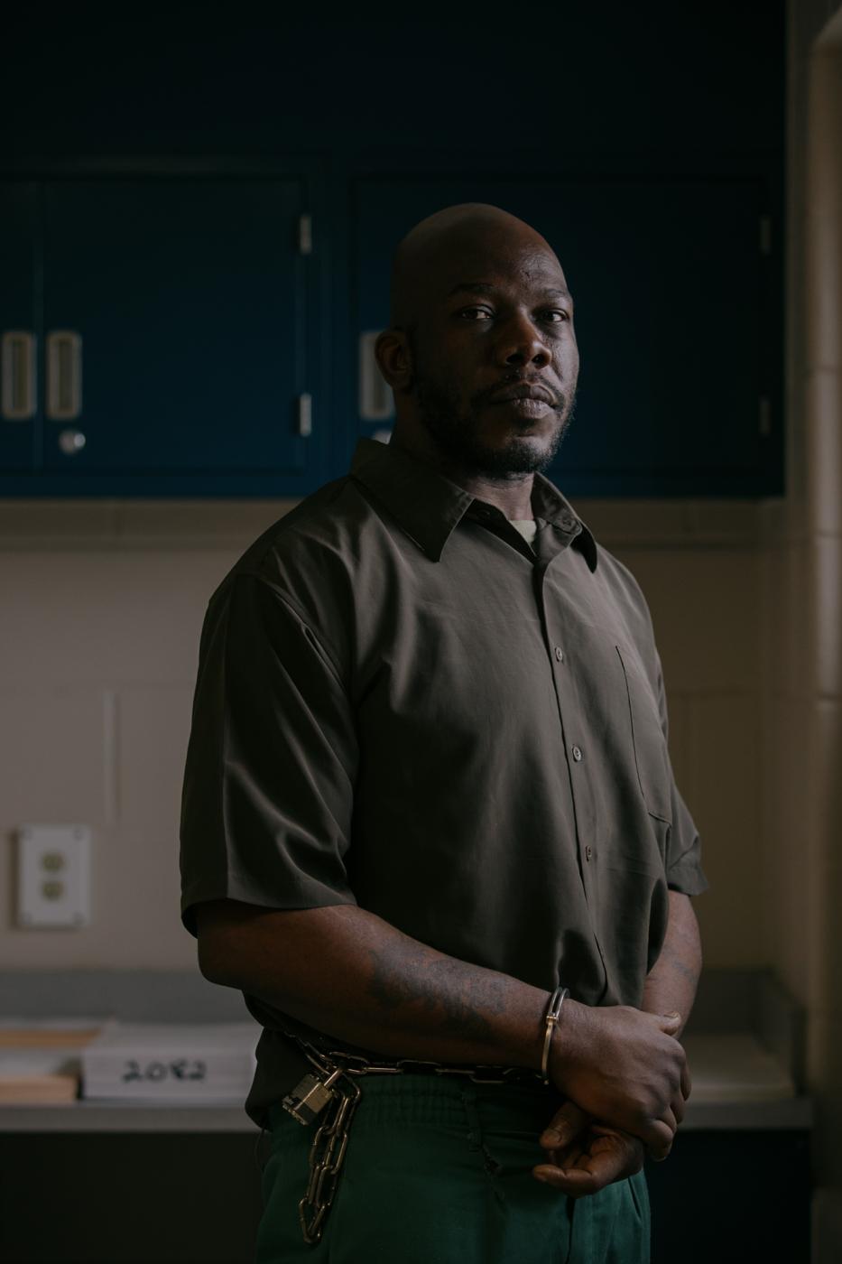 Michael J. Jones, an inmate at ...Heights, for The New York Times
