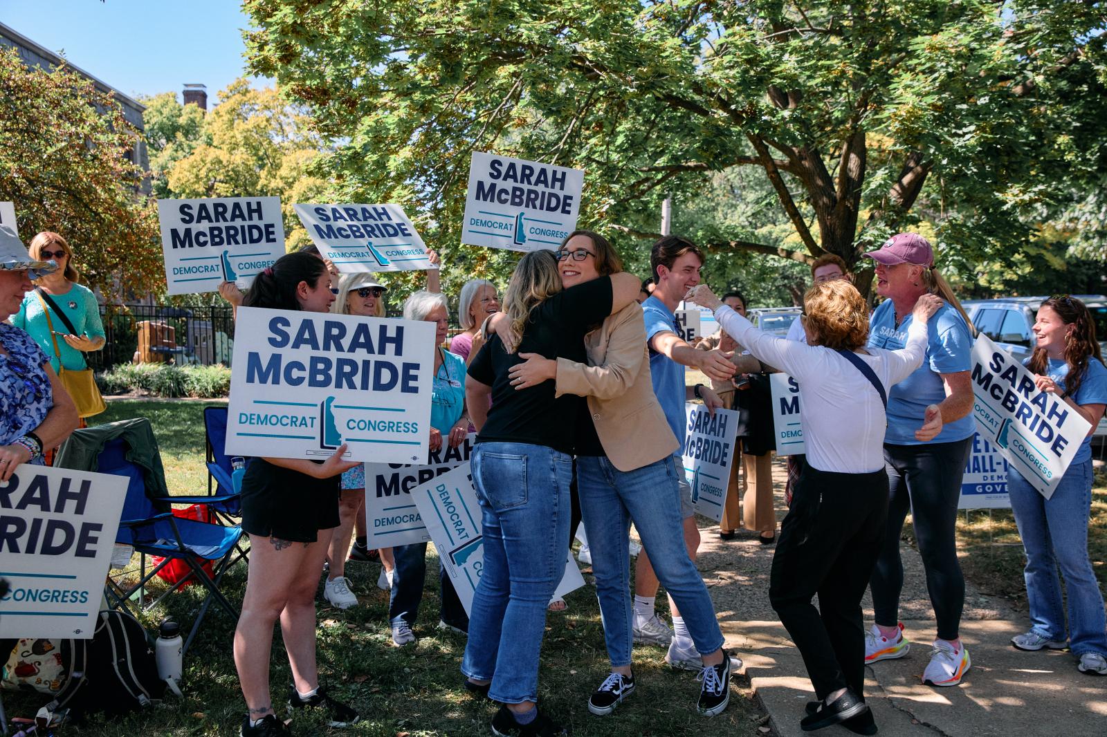 Sarah McBride’s historic run for Congress was decades in the making.