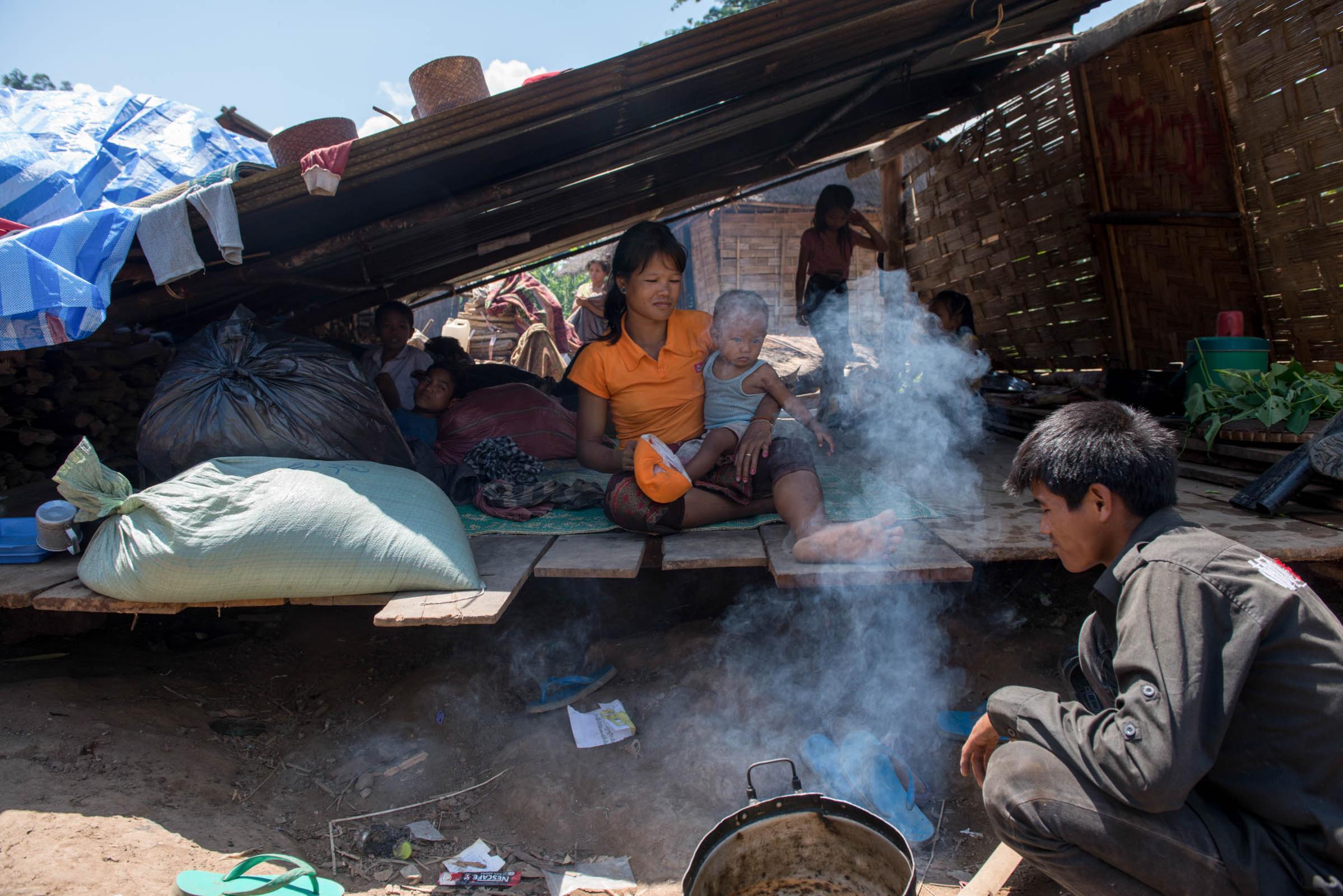 Damming The Mekong River - Villagers waiting for resettlement.