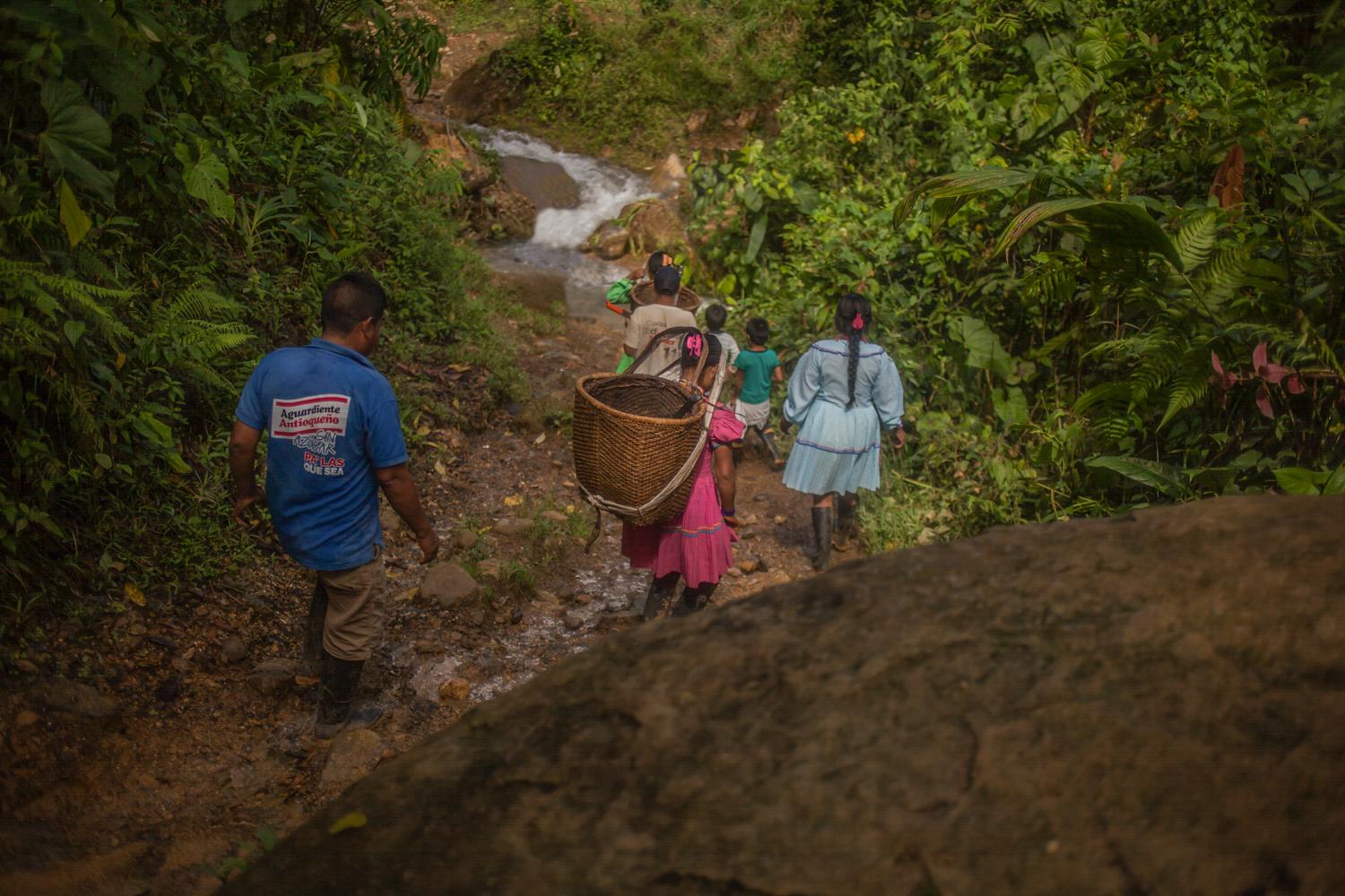 Colombian Indigenous Preserve Identity Across Spiritual Practices - In the town of Santa Cecilia, on the border of the departments of Risaralda and Choc&oacute;,...