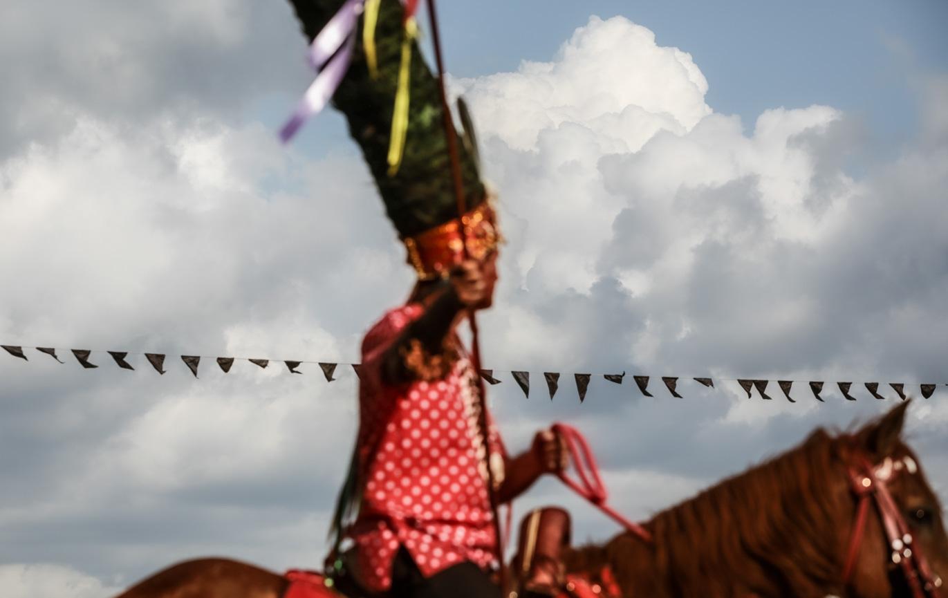 SAN MARTIN, COLOMBIA - NOVEMBER...s between Moors and Christians.