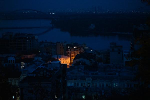 Ukraine Goes Dark