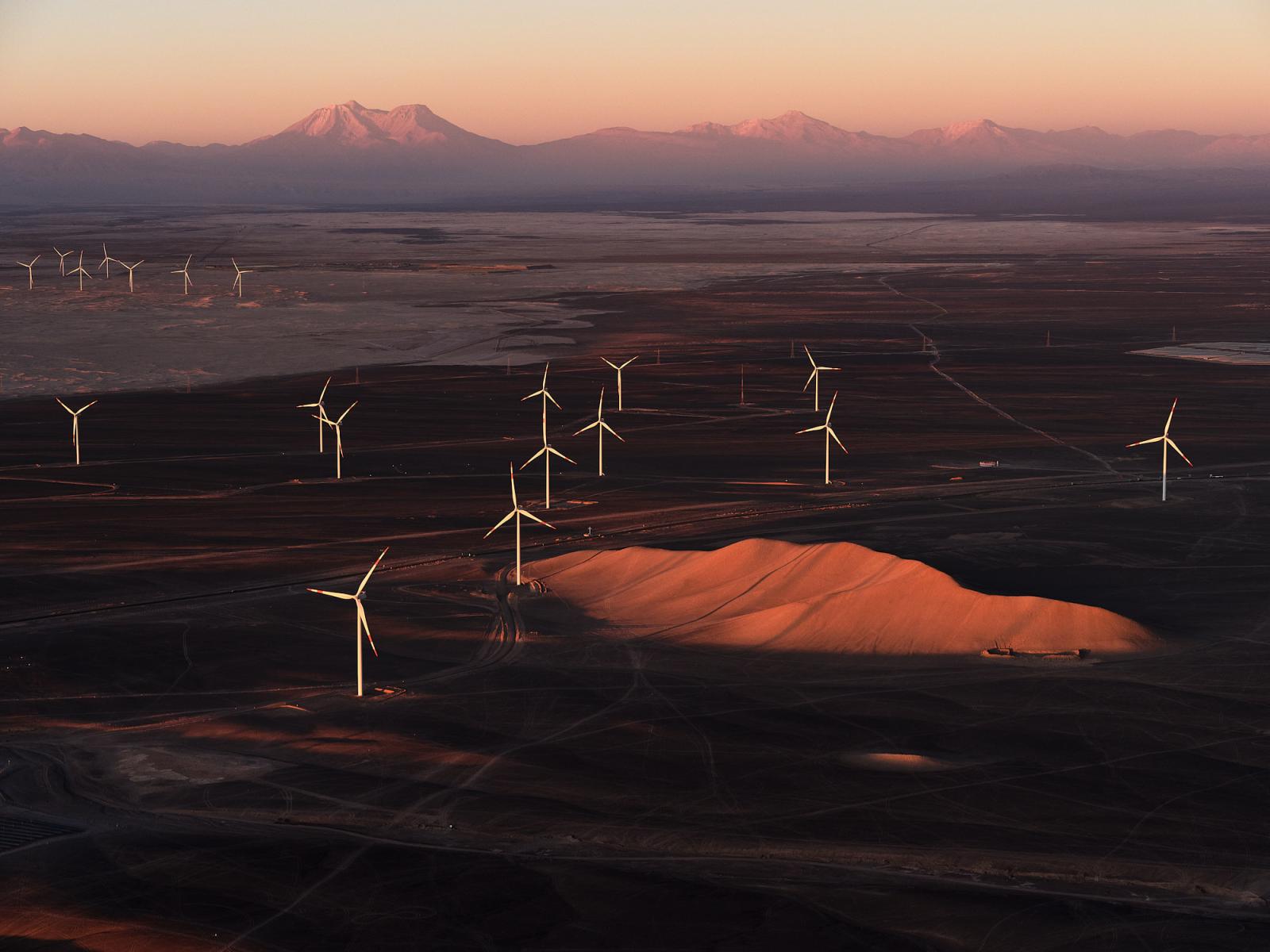  Valle de los Vientos wind farm, Atacama Desert, Chile , 2022