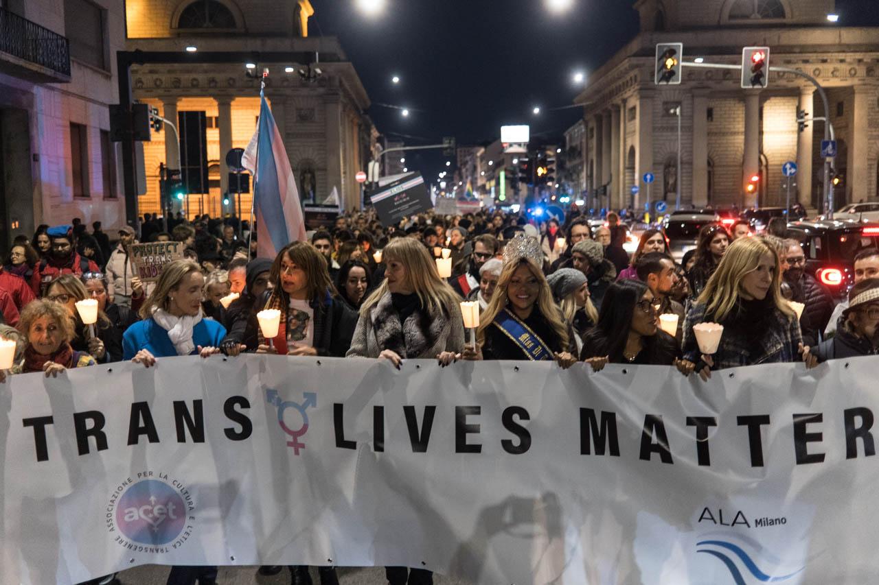 Trans Lives Matter, marcia a Milano