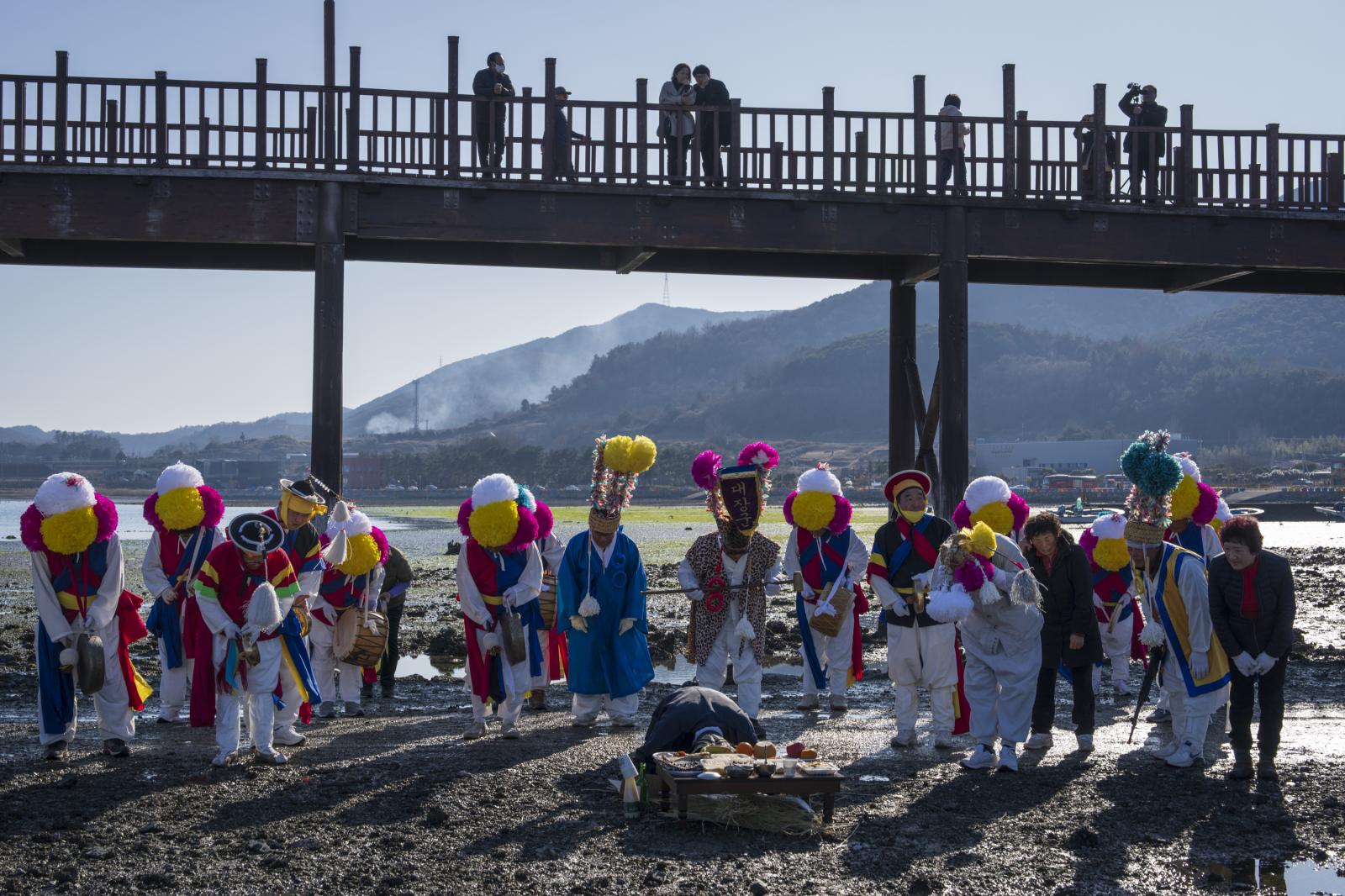 During an annual ceremony that ... harvest from the tidal flats. 