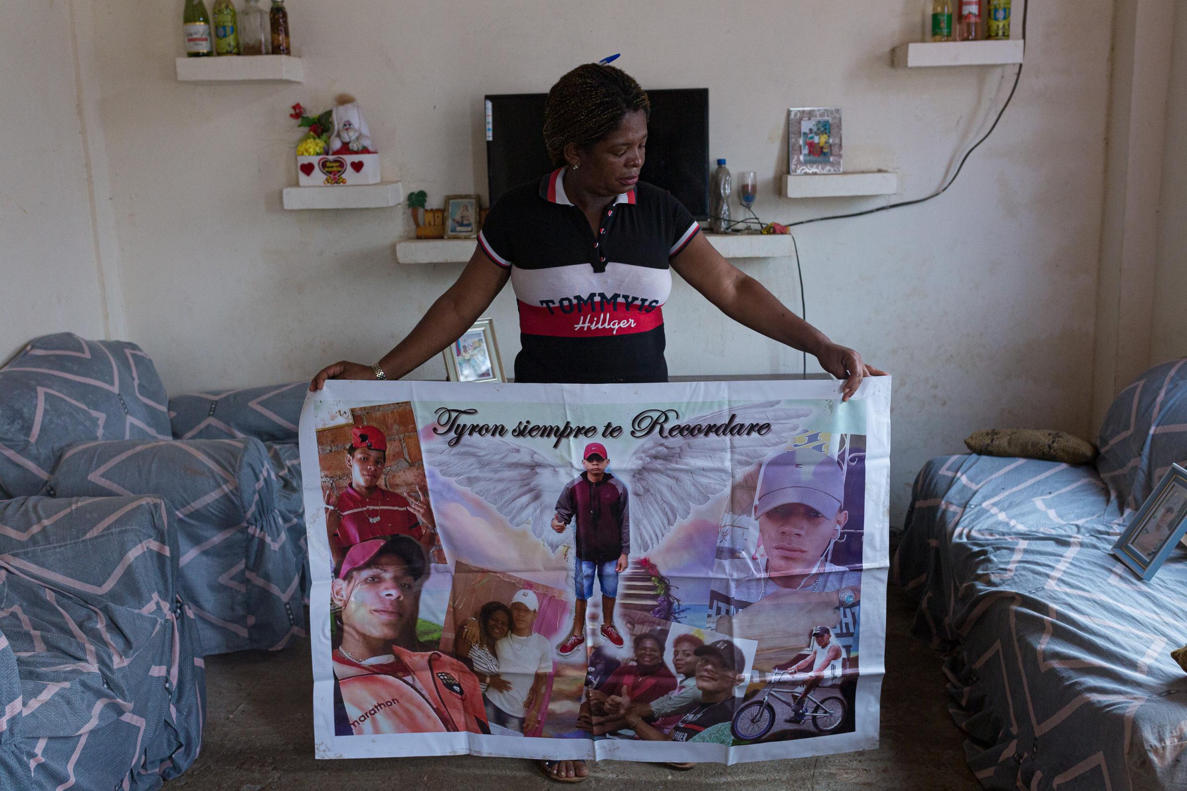 Prison Crisis in Ecuador - Relatives of fatal victims of the different riots that...