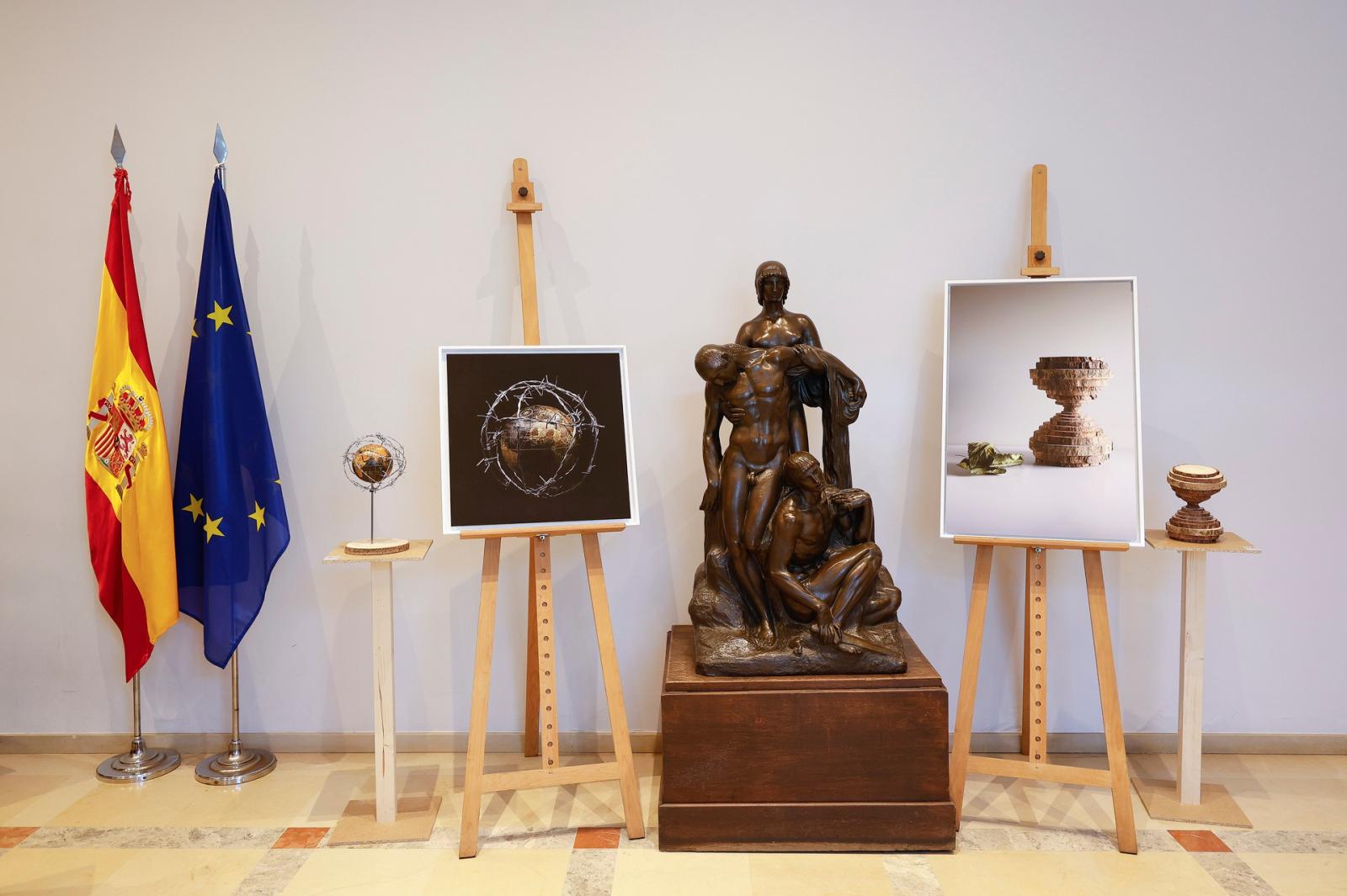 Exhibition at the Spanish embassy in Brussels