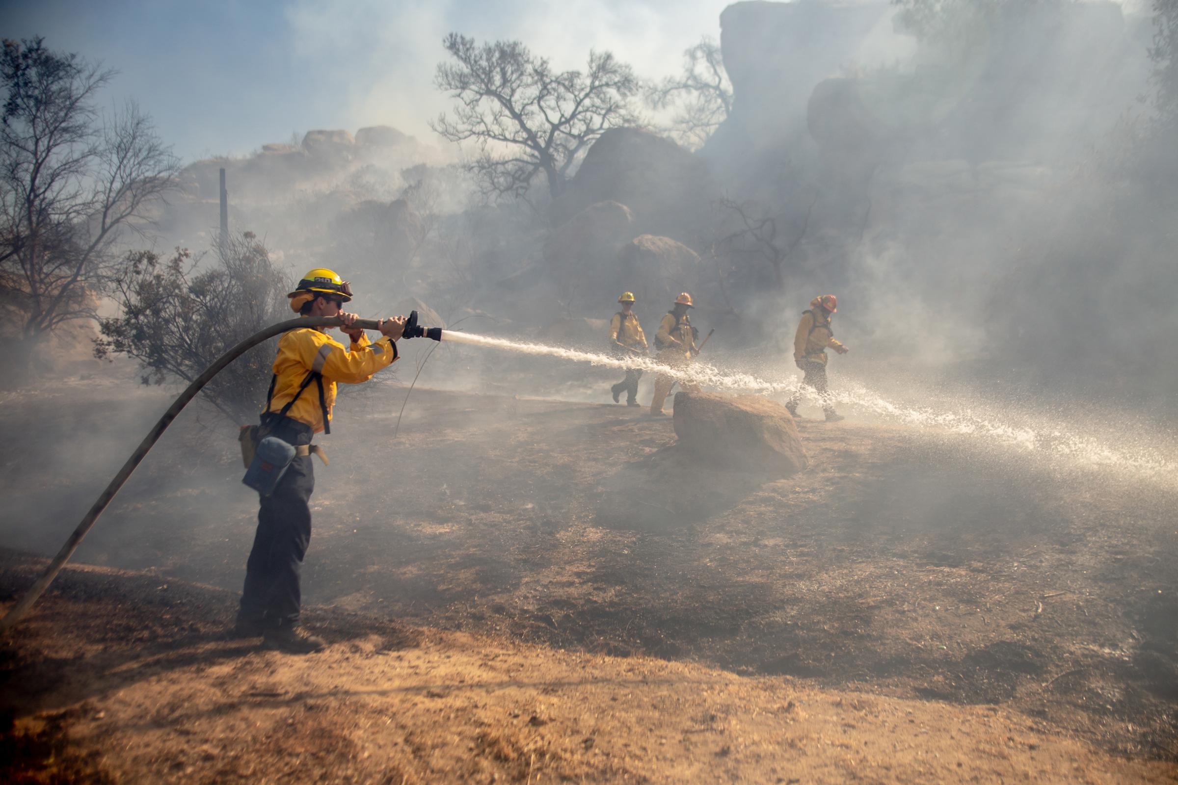 ON ASSIGNMENT - The state of California faced its worst fire season in...