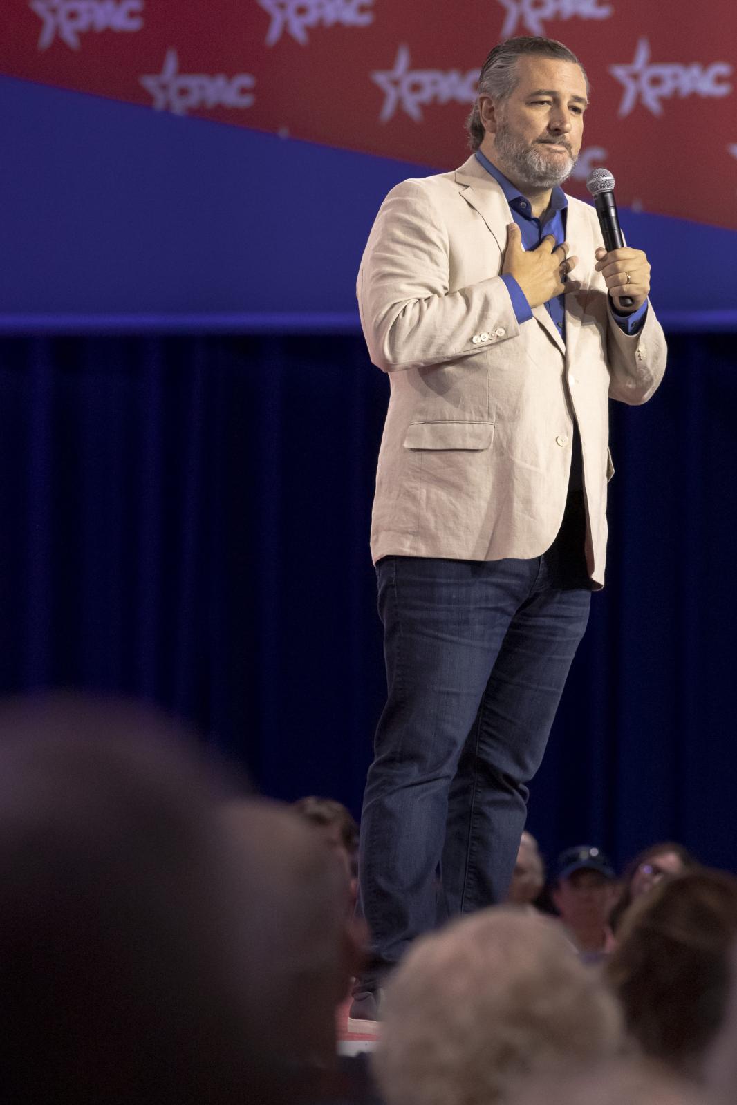 CPAC Texas - U.S. Senator Ted Cruz of Texas, speaks to an audience at...