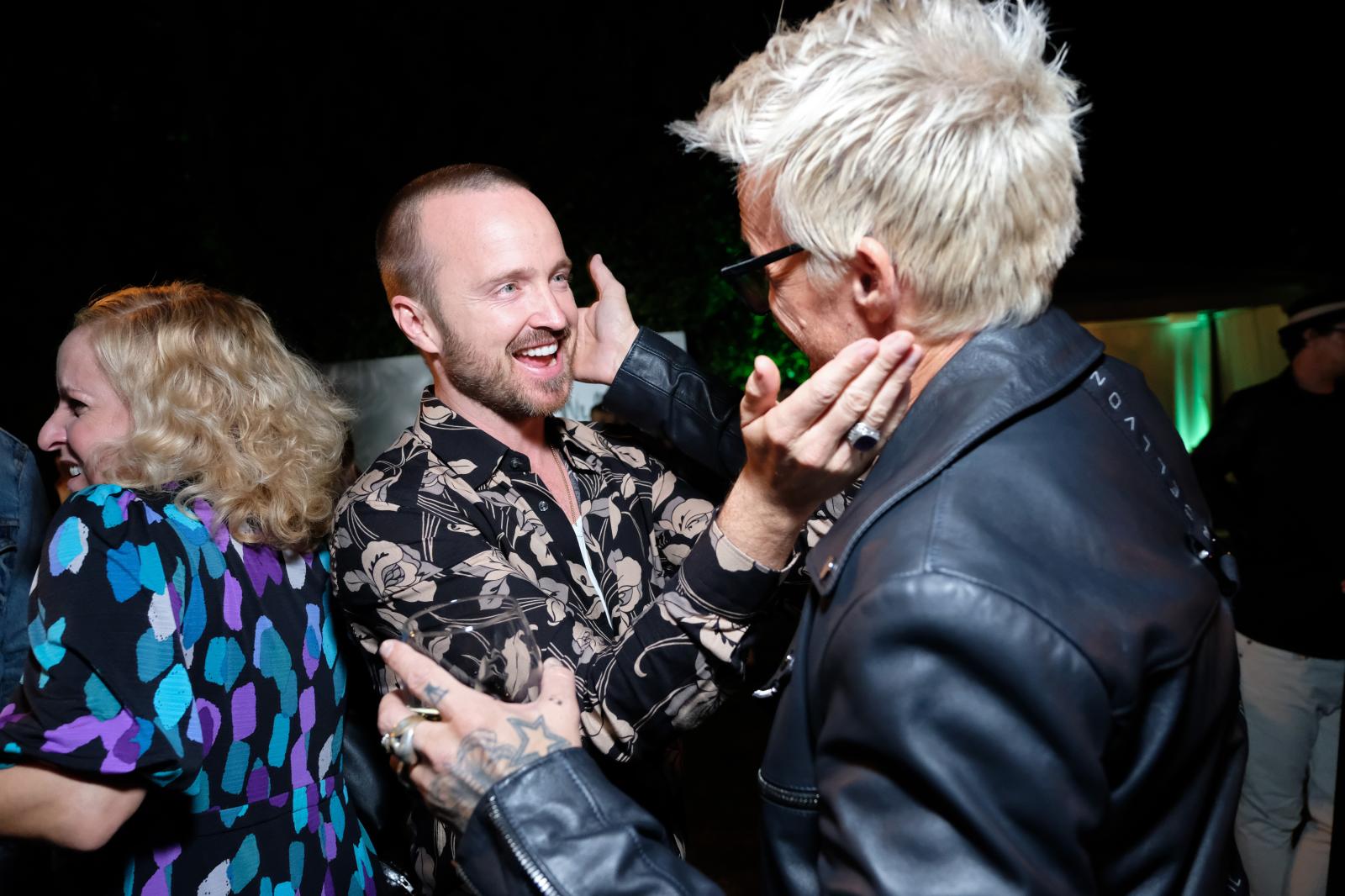 Image from RED CARPET I CELEBRITY - HOLLYWOOD, CALIFORNIA - NOVEMBER 09: Aaron Paul and...