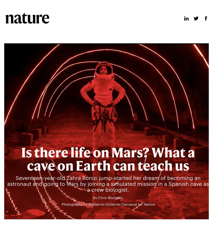 Is there life on Mars? - For NATURE Magazine