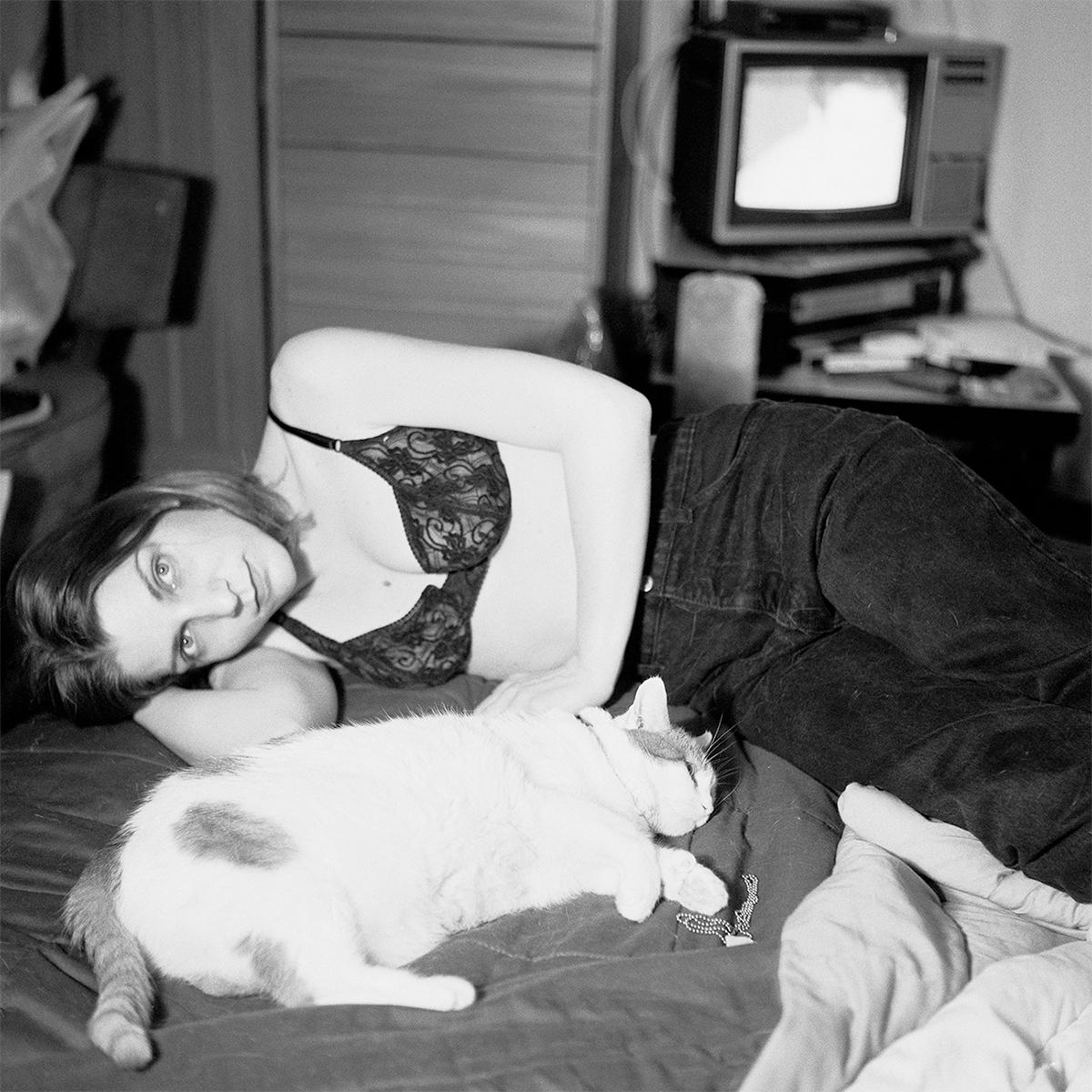 Stacy and Miss Kitty from the s...9; &copy; Lynne Breitfeller
