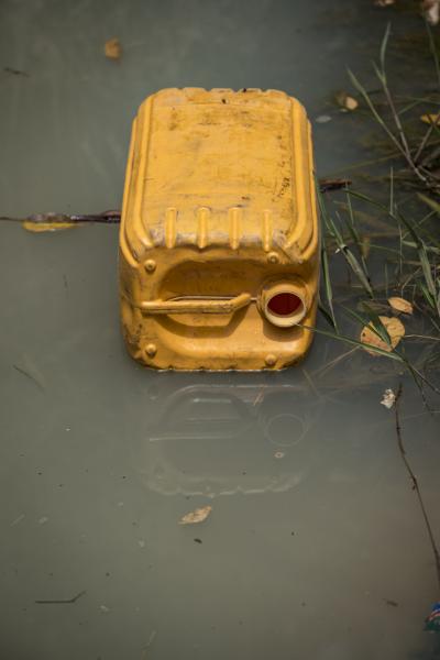 The Water Collectors - Jerry cans are synonymous with water collection in...