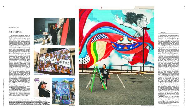 Image from Tear Sheets -    For  The Washington Post       Meet seven D.C. street...
