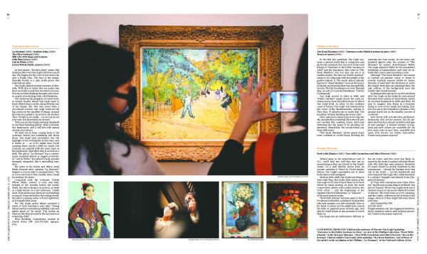 Image from Tear Sheets -    For  The Washington Post  You’ve seen ‘Van Gogh: The...