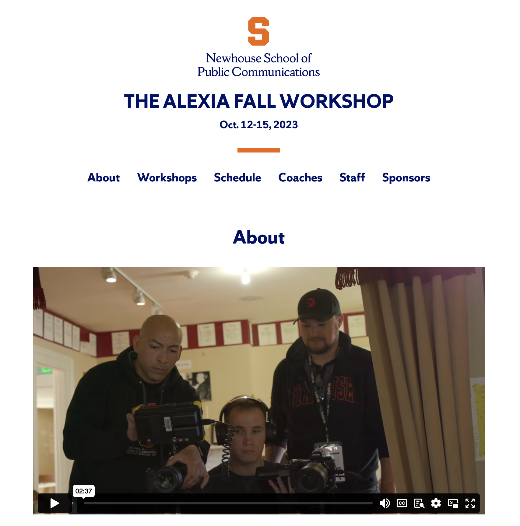 Thumbnail of 2023 Alexia Fall Workshop Coach: Shuran Huang