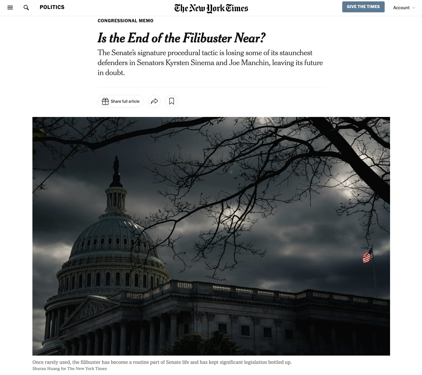 Live Coverage For The New York Times: The 2024 State of the Union address