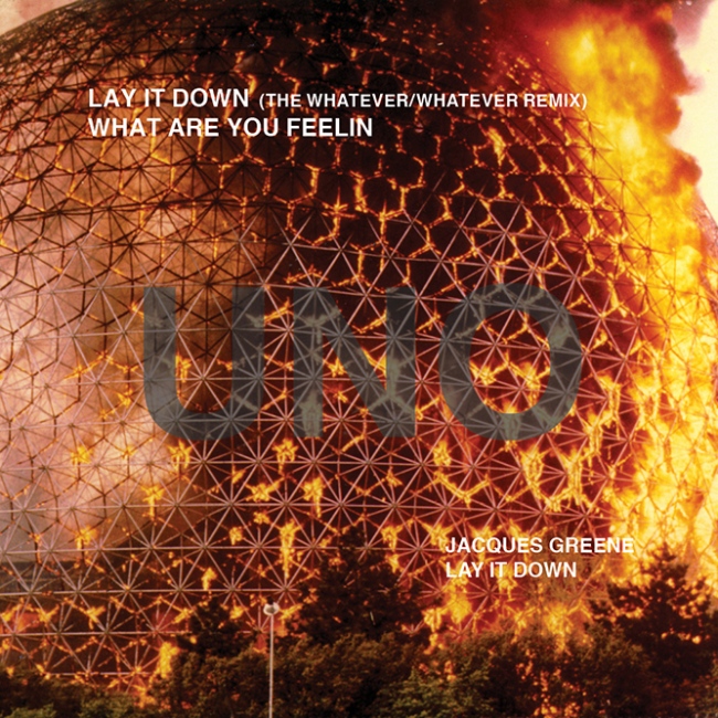 UNO! Records Album Art -  Jaques Greene, Lay It Down Digital Album Art 