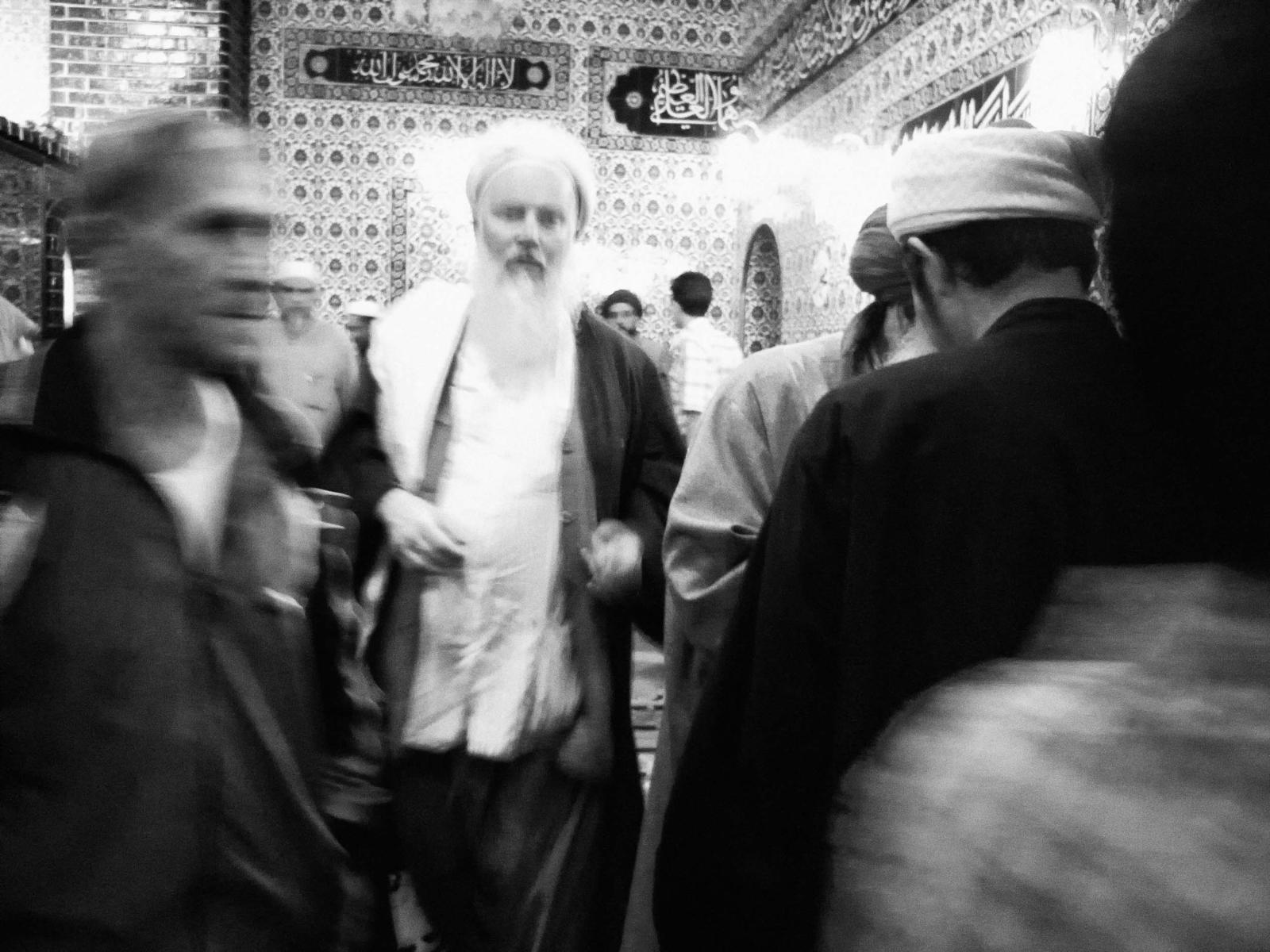 Shaykh Abd al-Hafidh Wentzel after the sufi prayer