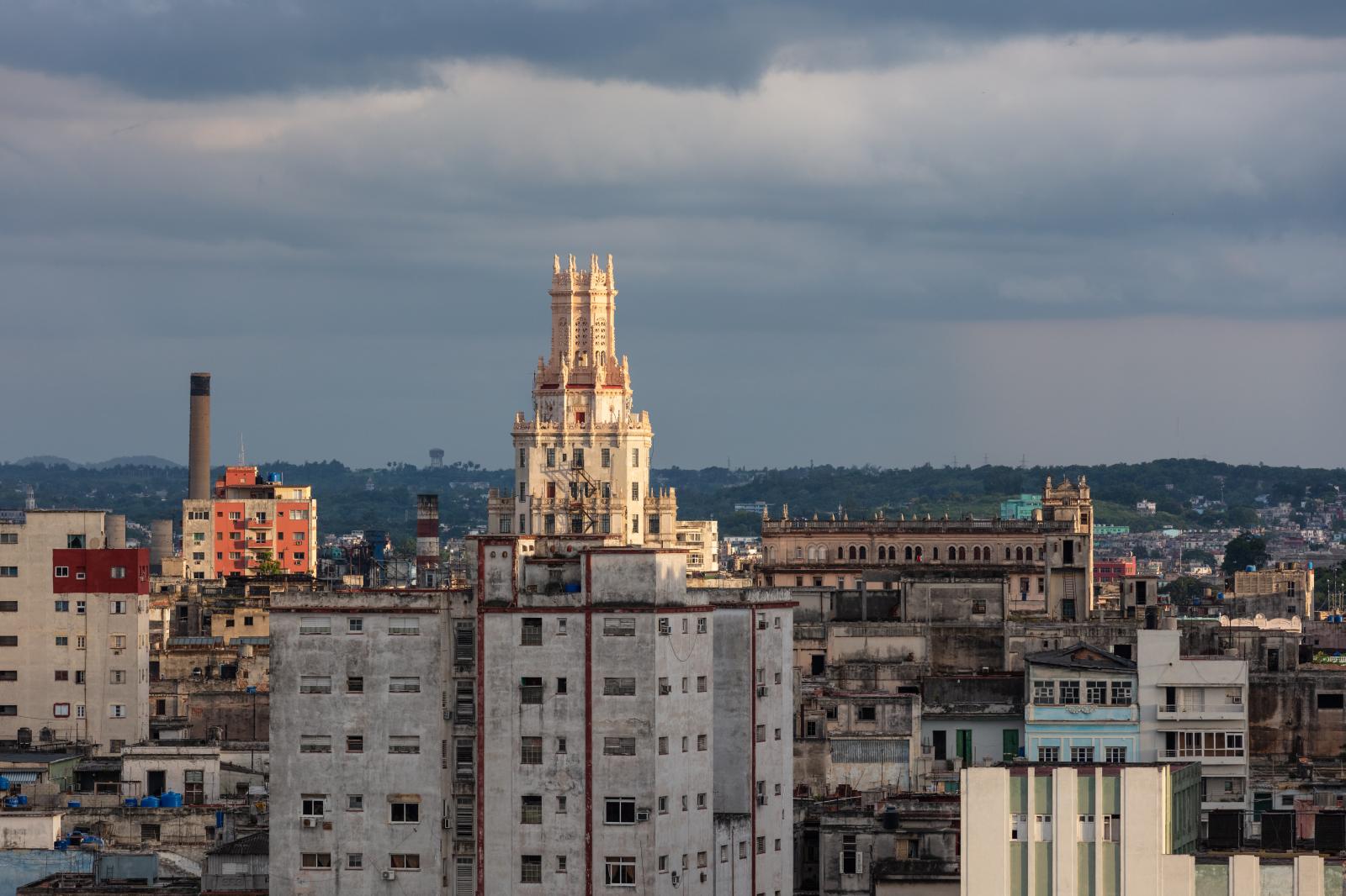 View of Cuban Telephone Company Building