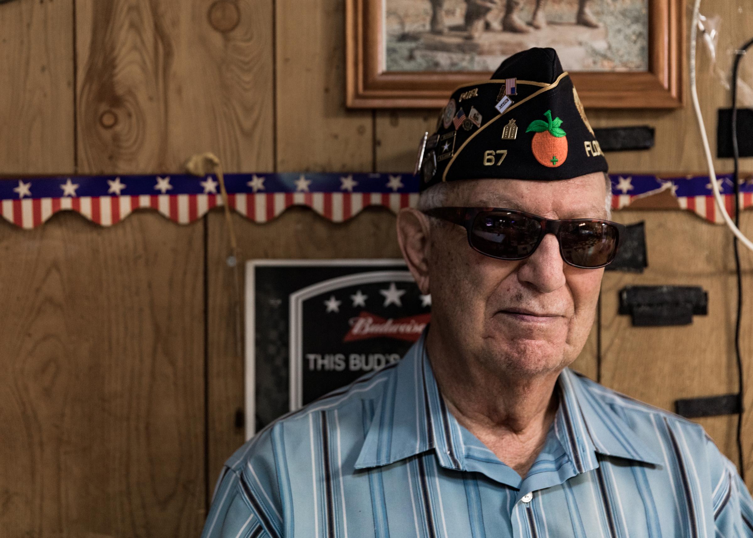 Post 67 - Ted Copeland, Legion Chaplain, fought in the Army during the Korean War.