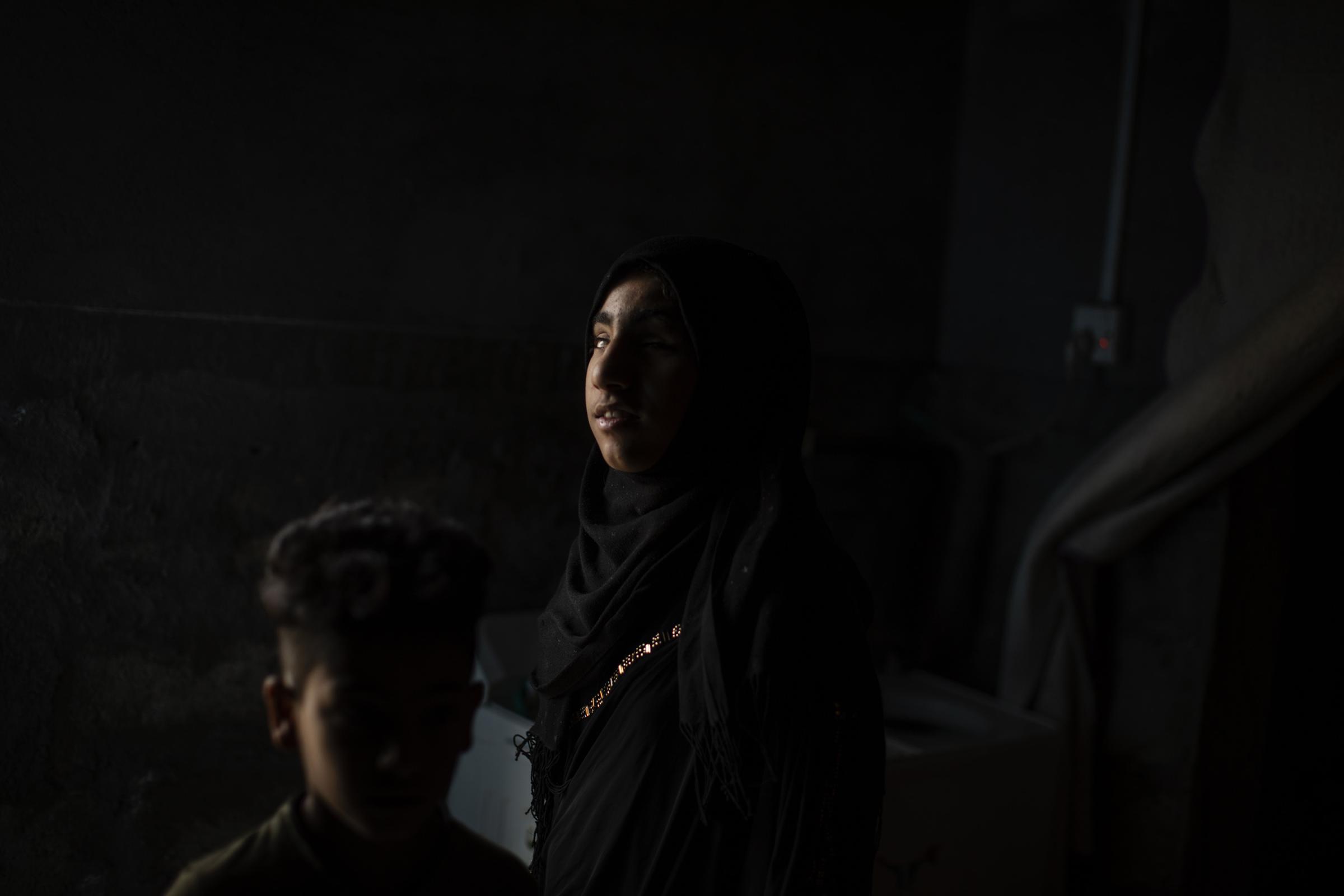 EWIPA Iraq - On 1 March 2022. Basra, Iraq. Portrait of Zainab, 14...
