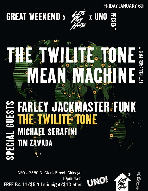 Music Flyers -  The Twilite Tone: Mean Machine UNO NYC Records and...