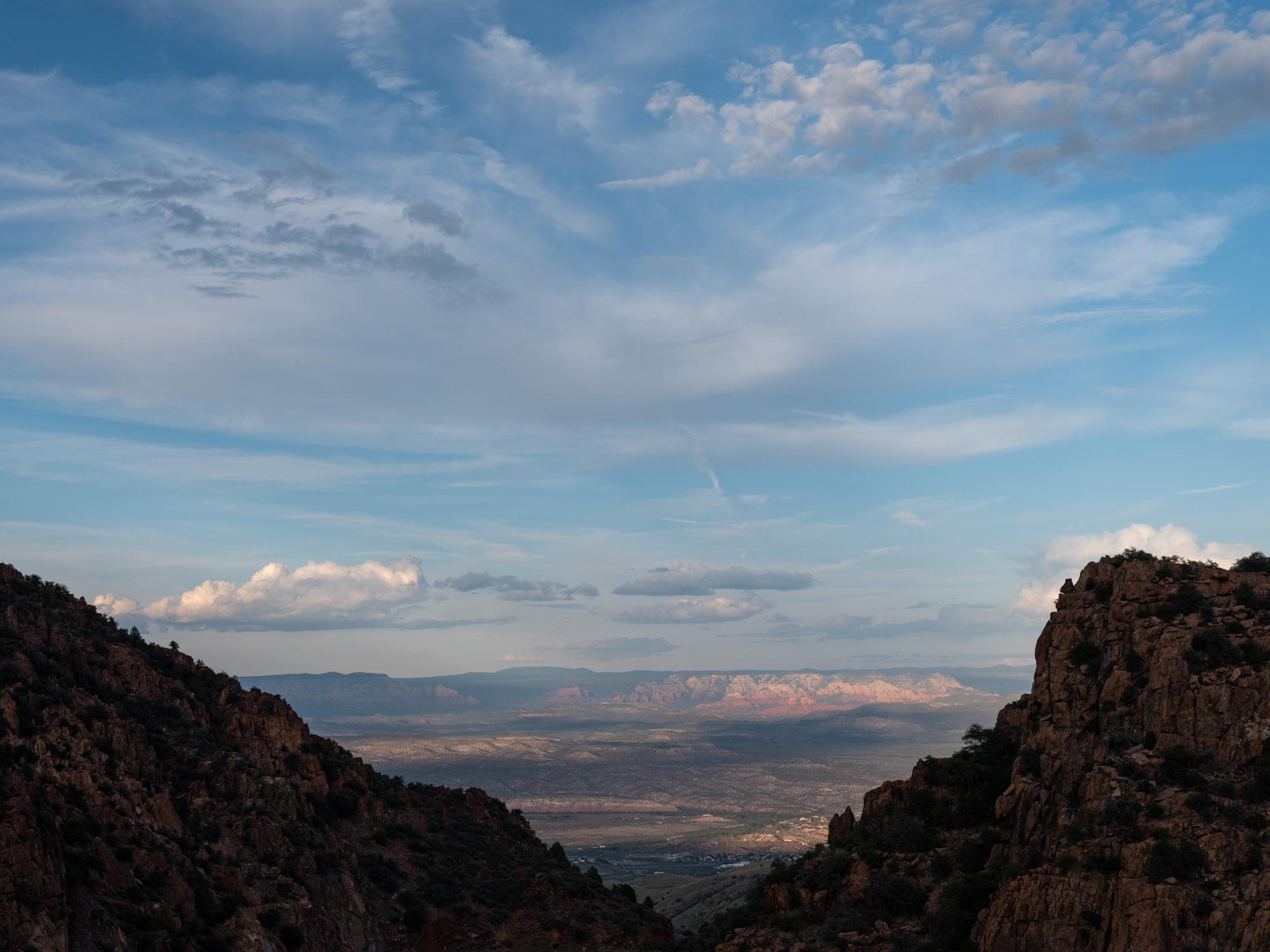 New Arizonans - HuffPost - The view north from the winding road through Prescott...