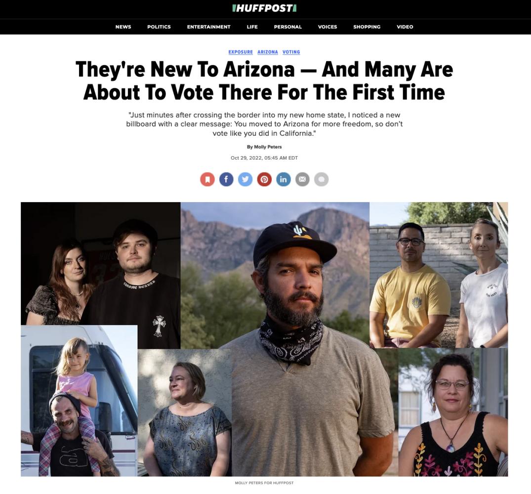 Thumbnail of "New Arizonans" for HuffPost