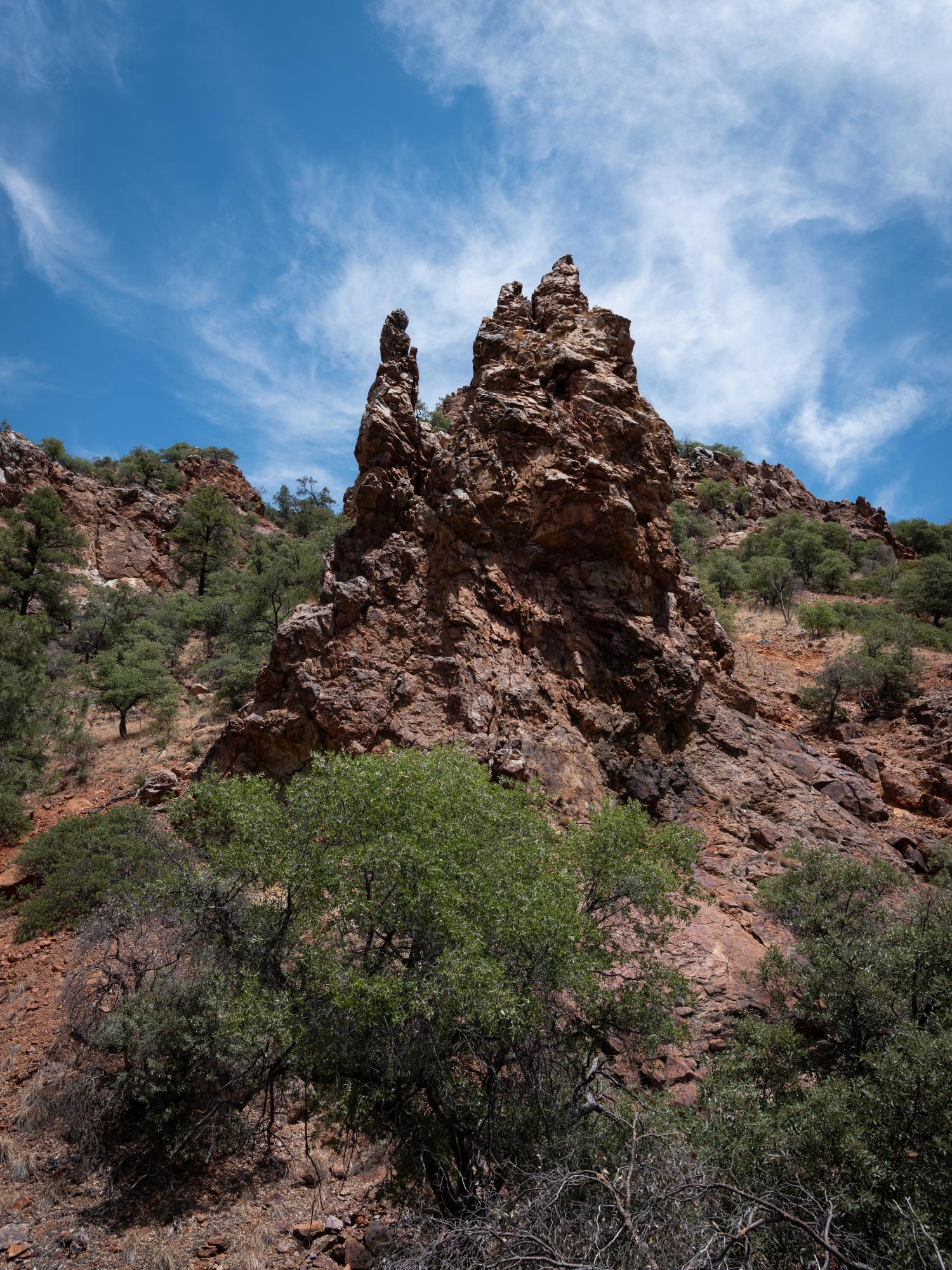 Saving the Patagonias - The Intercept - Rock formations in Humboldt Canyon, in Arizona’s...