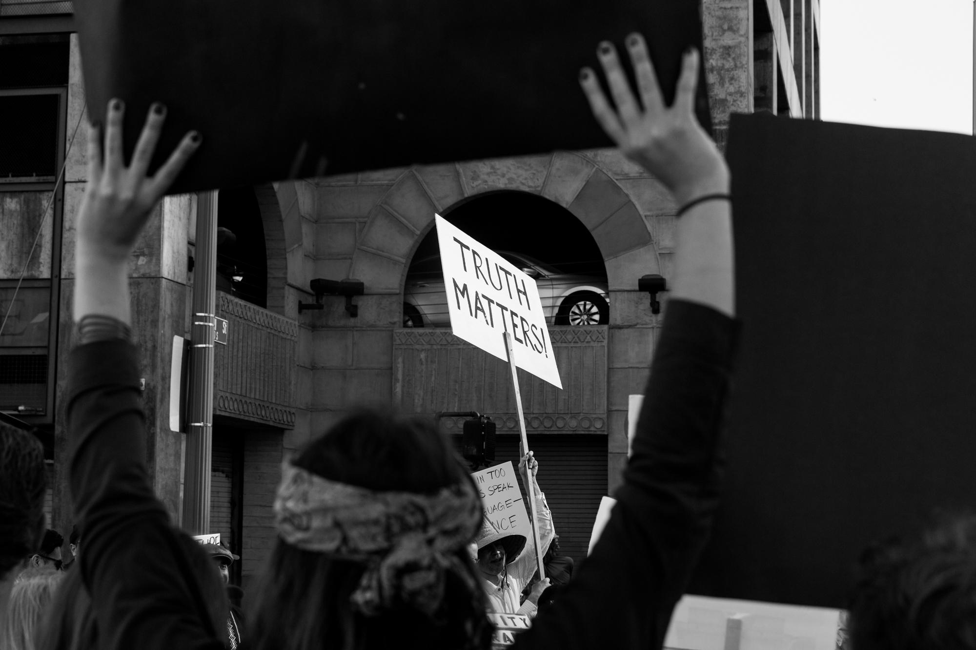 Politics + Protest - Women's March. Los Angeles, CA, 2017. 