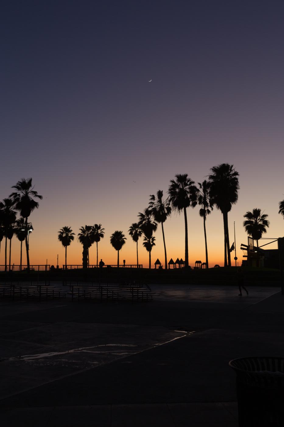 Crescent Moon, Venice Beach