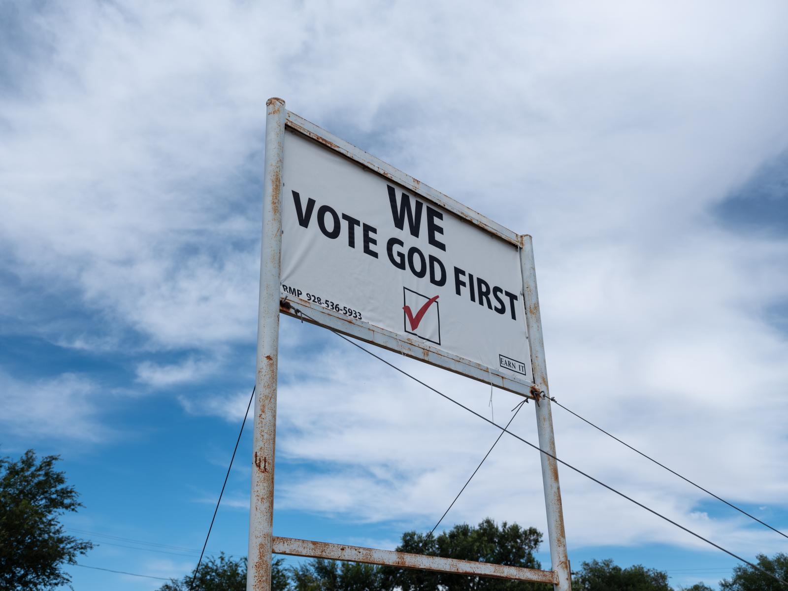 We Vote God First