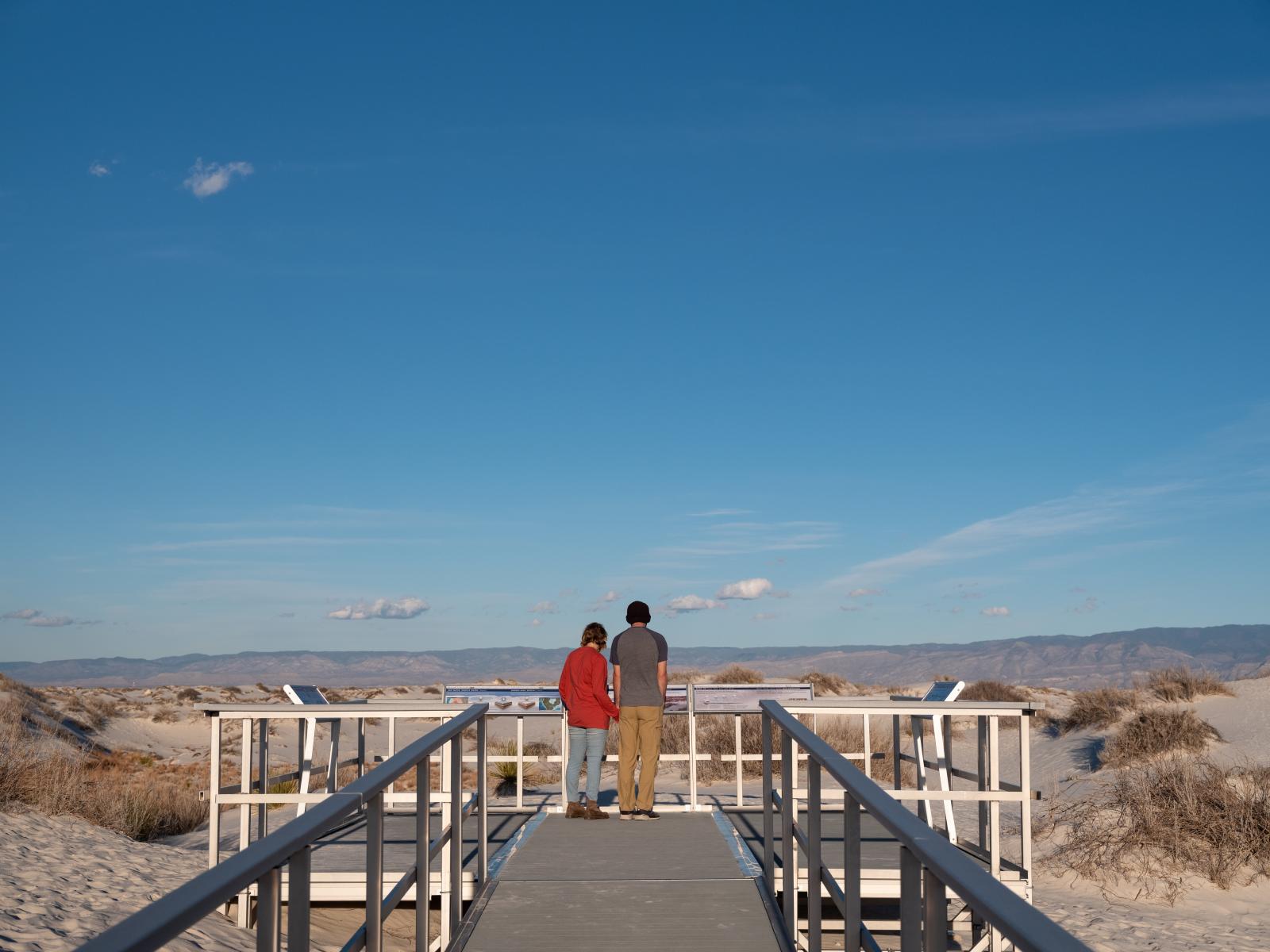 Couple, White Sands