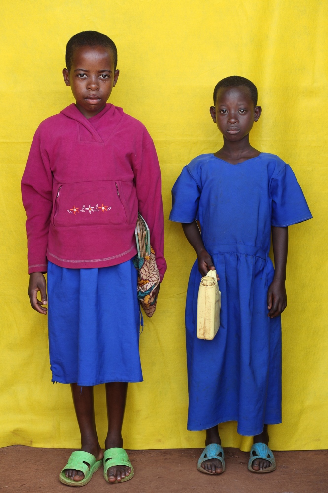  Students at the Ecole Primary School, Nyarbuye, Rwanda / 2010 