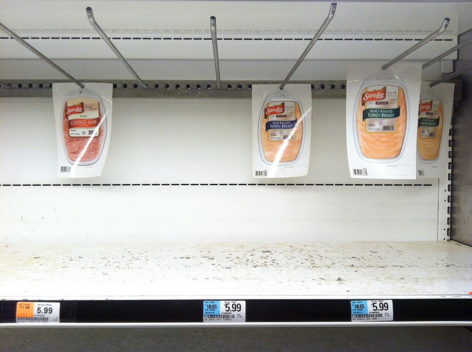 Unstocked -  Packaged Meats, Gristedes @ 1st Ave. + 20th St., 4...