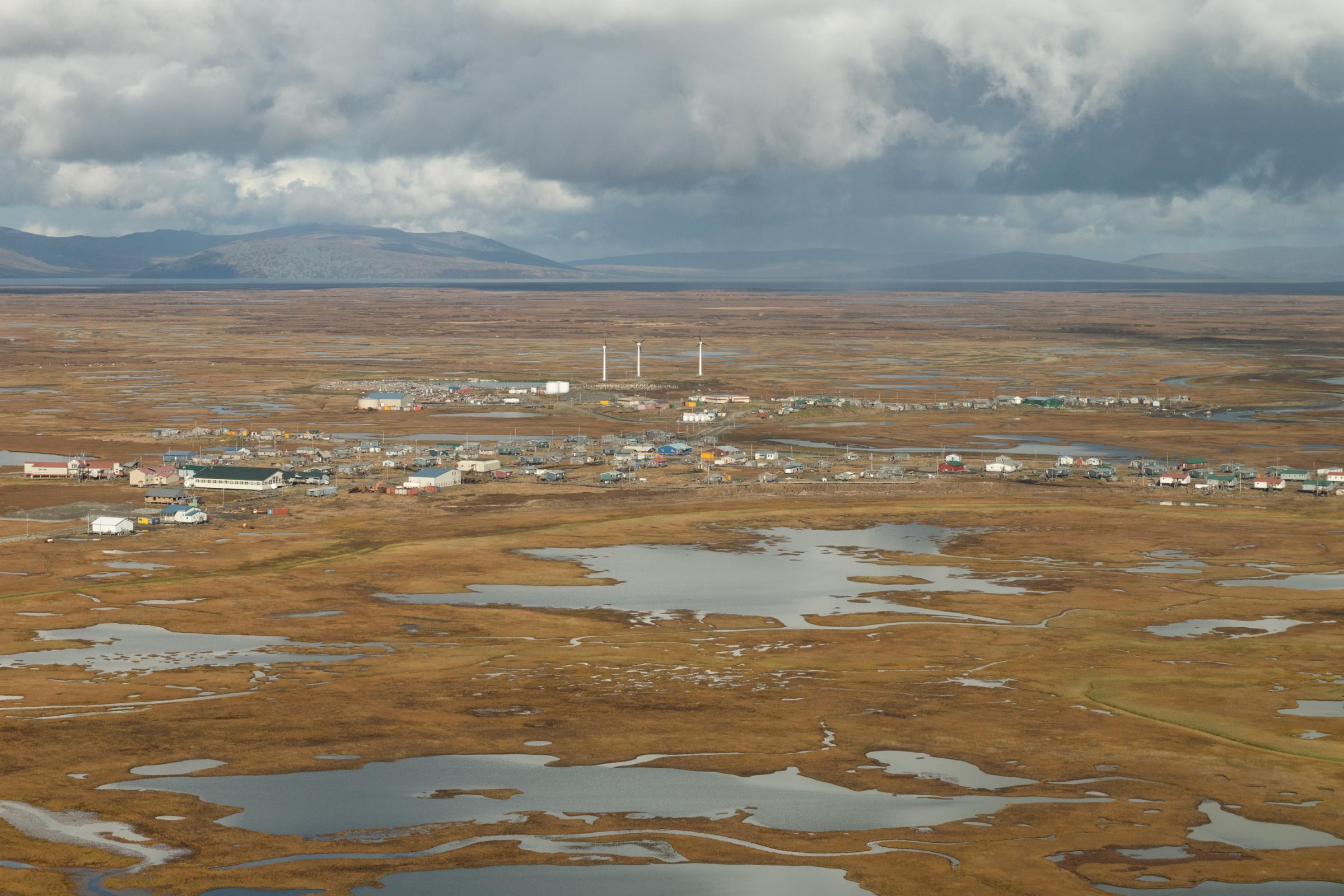 Climate Change Comes for the Freezers - The New York Times - Hooper Bay, Alaska is recovering from the impacts of...
