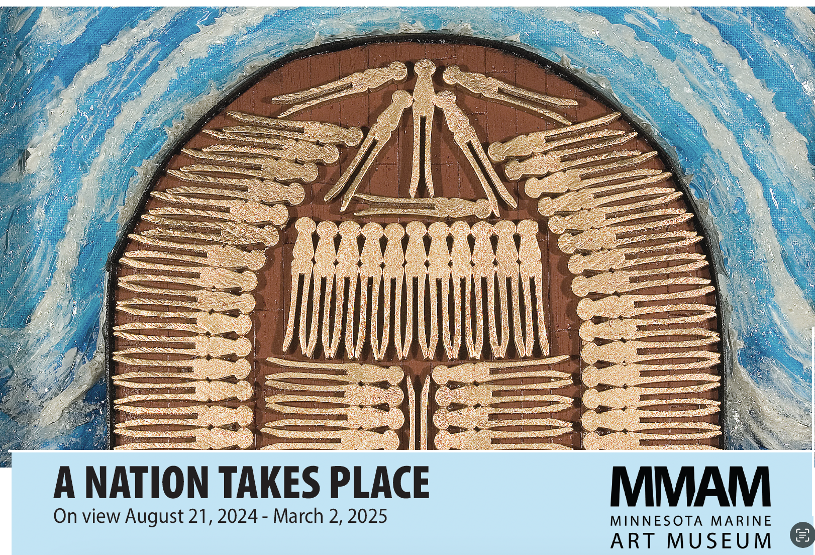 Minnesota Marine Art Museum presents exhibition titled "A Nation Takes Palace".