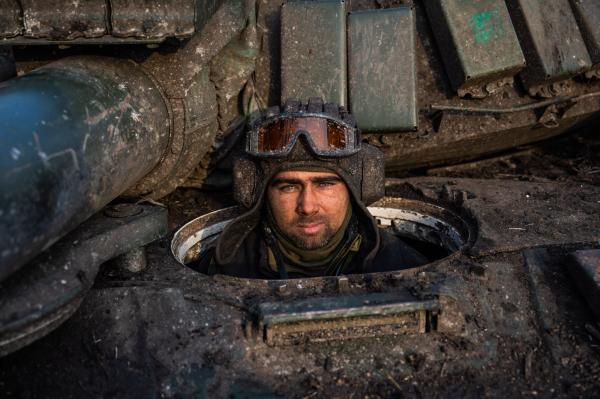 Image from Ukraine - Yehor, a tank driver for the 10th Separate Mountain...