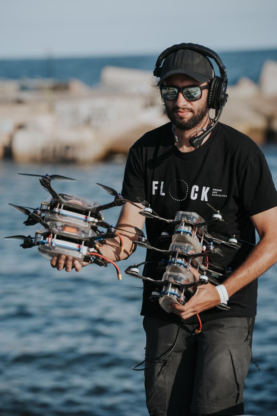 FLOCK DRONE ART