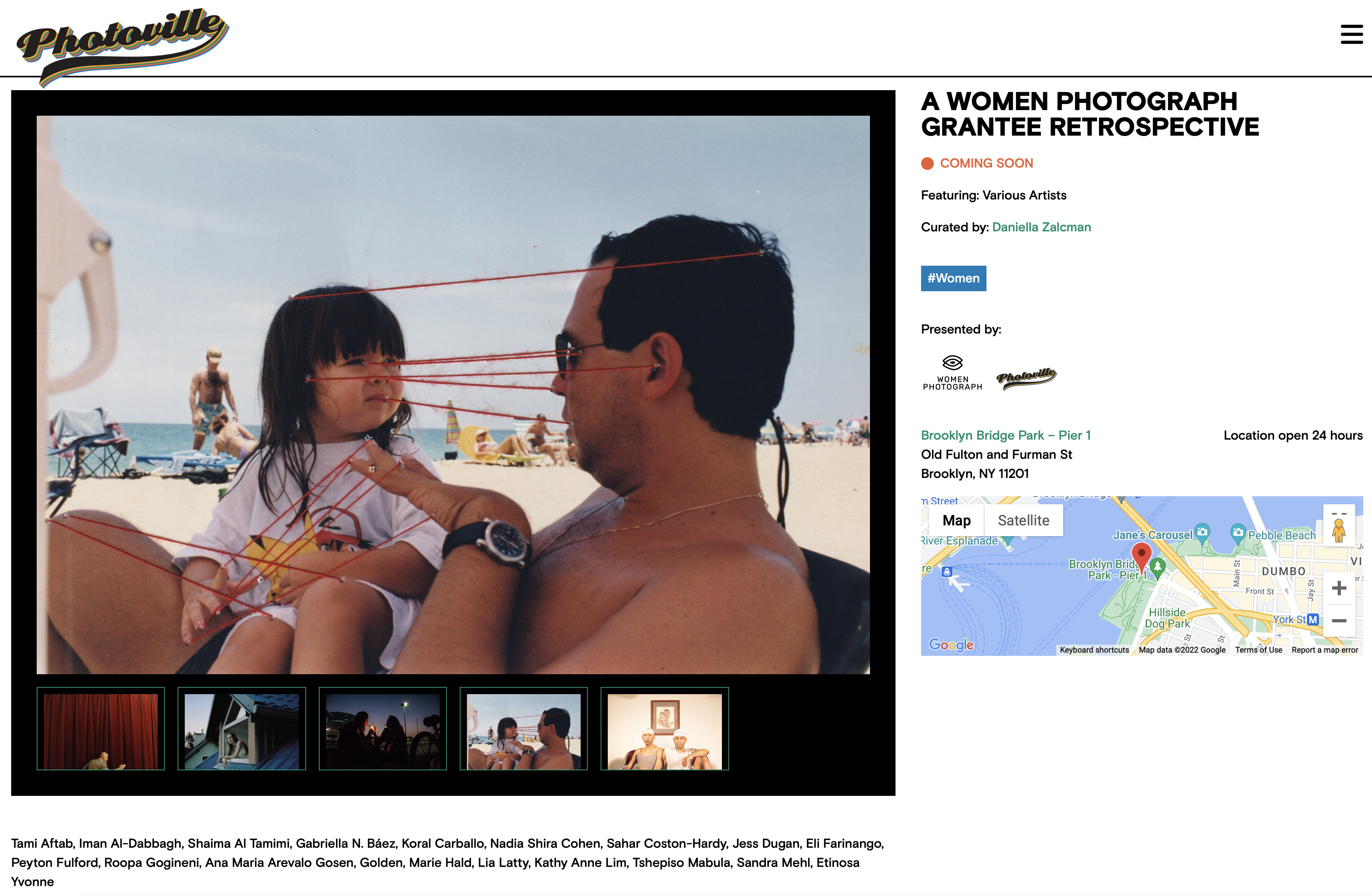 Thumbnail of A Women Photograph Grantee Retrospective at Photoville!