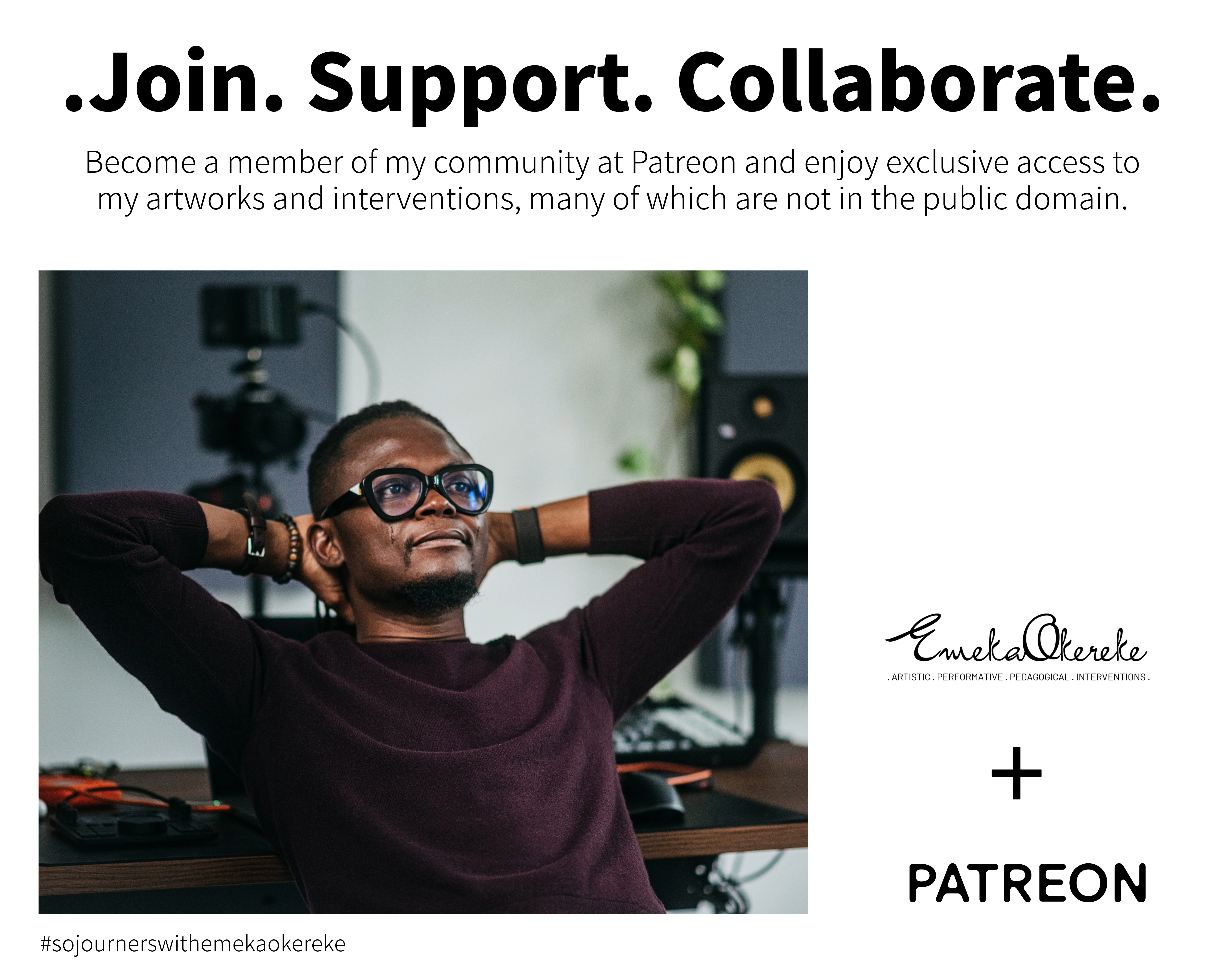 Join my community of Supporters & Collaborators on Patreon