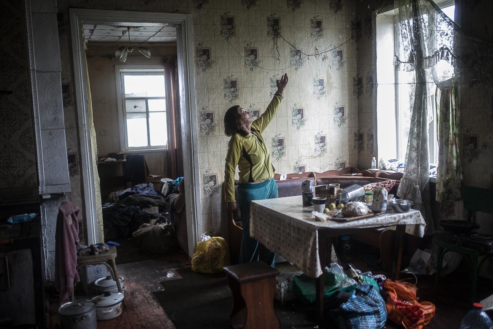 Basement to despair: Oleg Vinnichenko's battle with mental health in the shadows of captivity - DONETSK REGION, UKRAINE - July 14, 2023:  Oleg's sister...