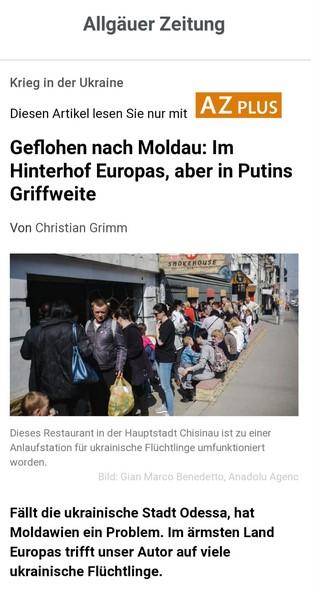 Thumbnail of Allgauer Zeitung