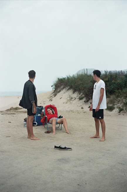 Image from IX: Dead Clade Walking -  Leaving the beach, Southampton, NY 