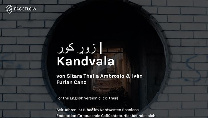 Thumbnail of Kandvala awarded with Grimme Online Award